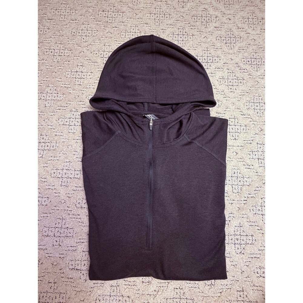 Vuori Men's Full-Zip Hoodie Size L Charcoal